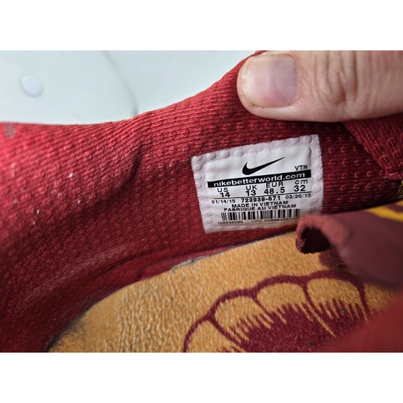 Nike Free Trainer V6 USC Trojans Shoes Mens 14 Crimson Running Athletic Sneakers main image 8